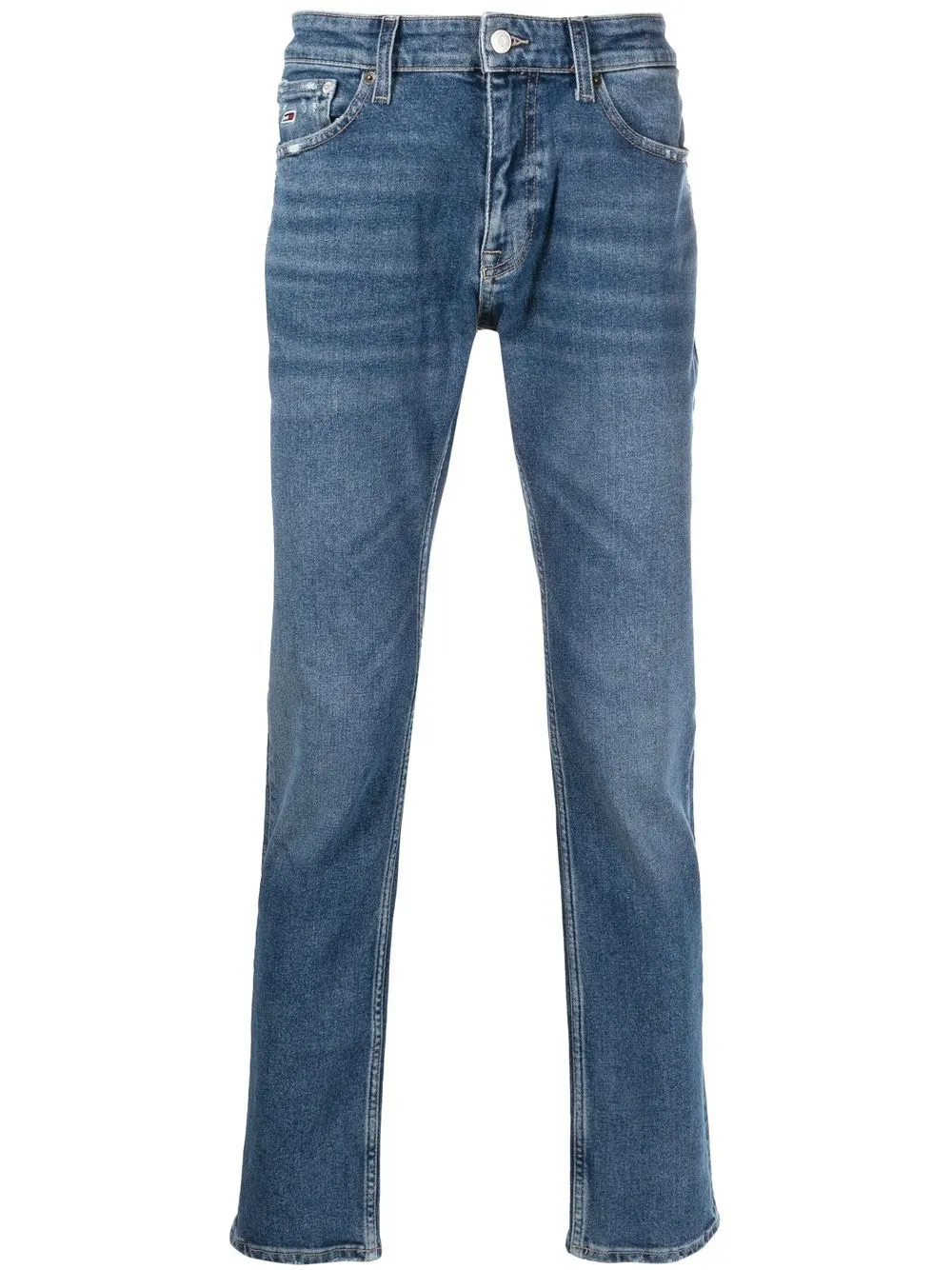 

Tommy Jeans mid-rise straight leg jeans - Blue