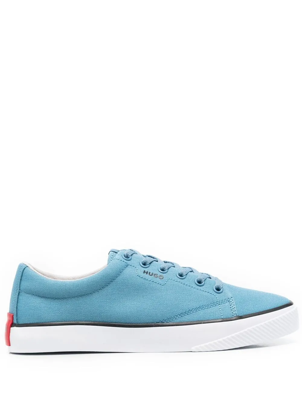 

HUGO logo-patch low-top sneakers - Blue