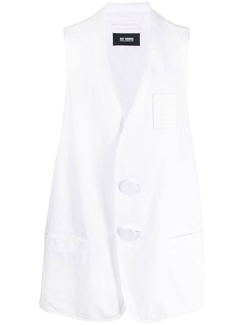 Raf Simons oversize vest-style coat