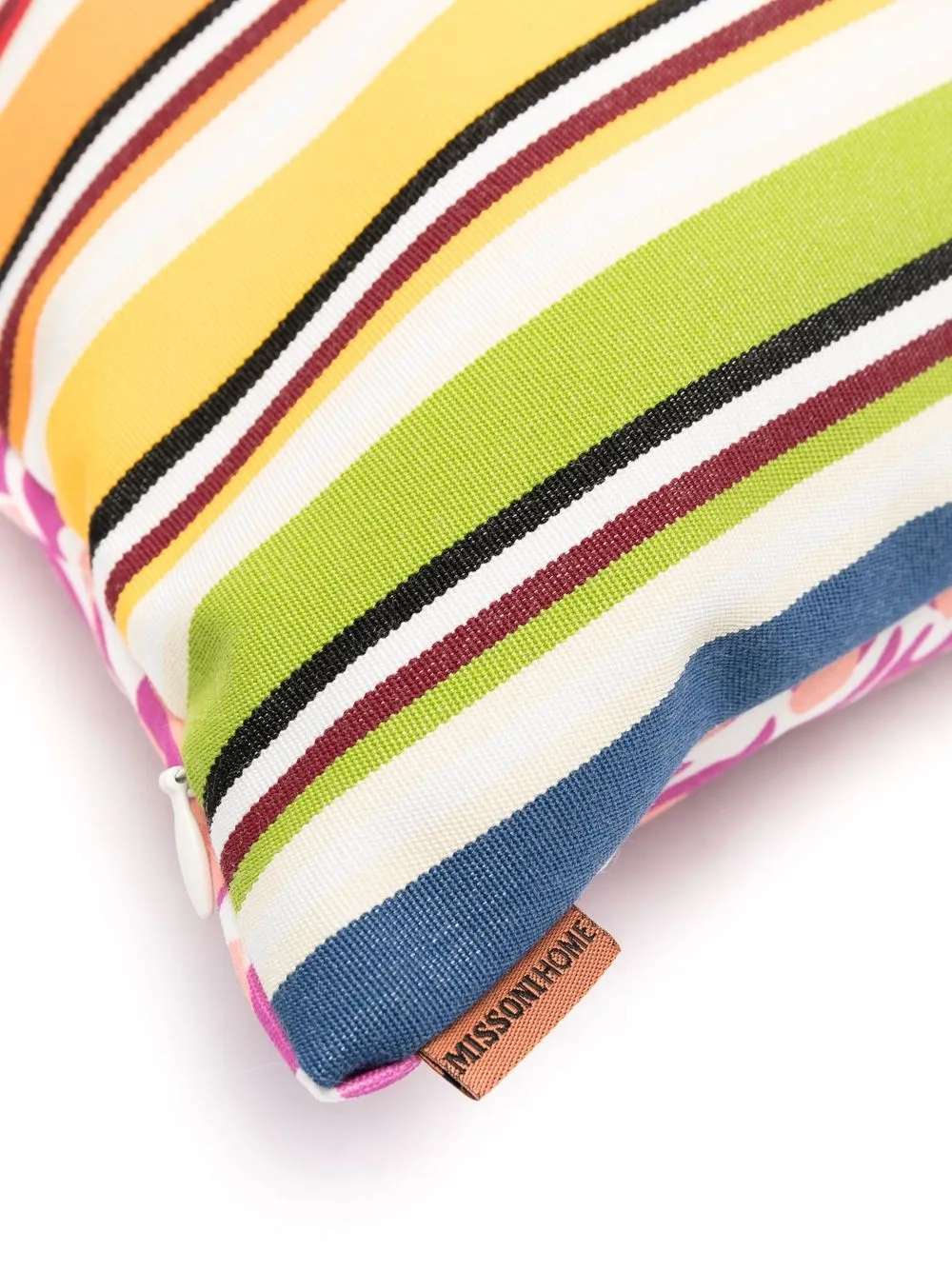Floral-Print Padded Cushion 