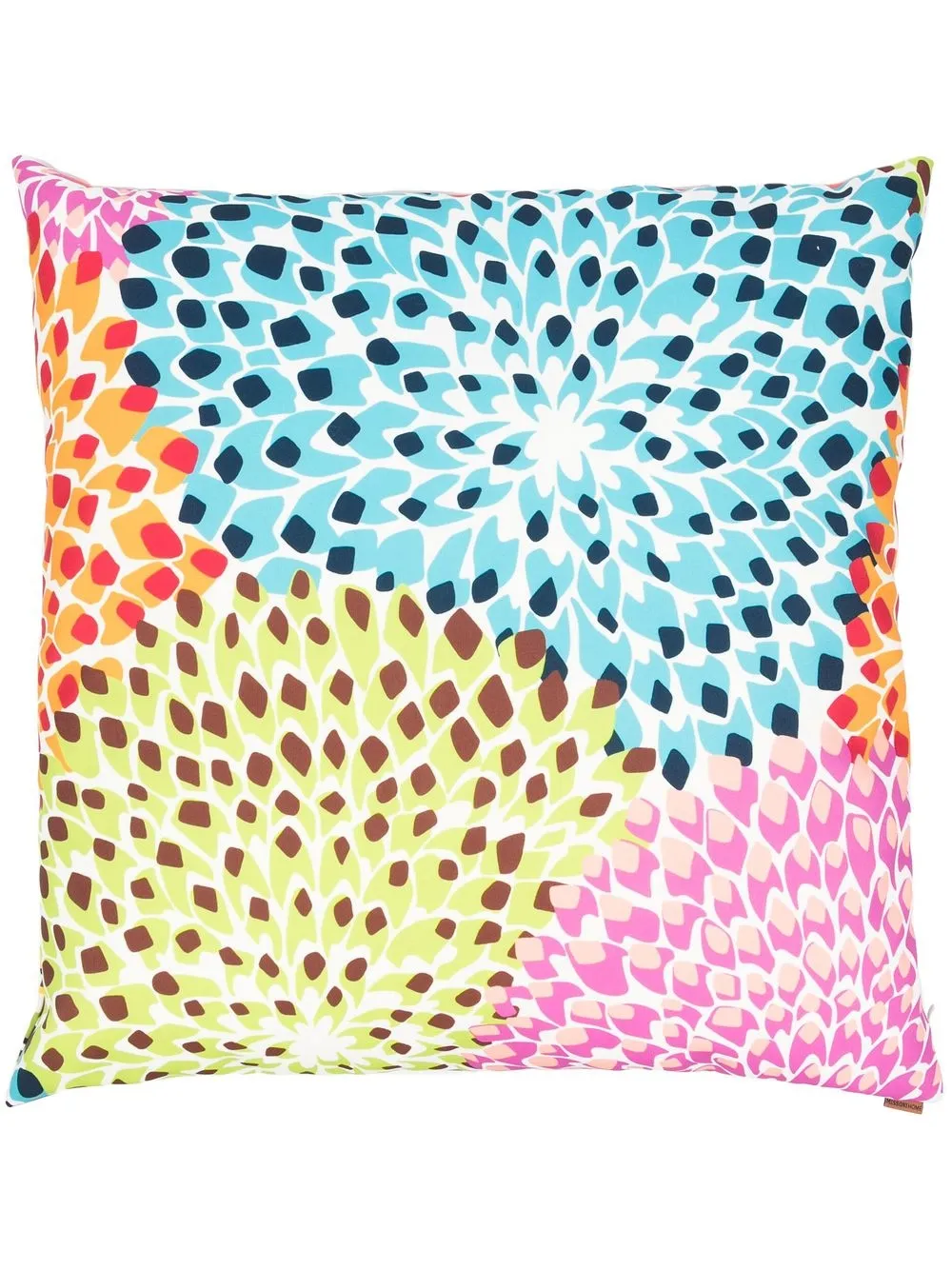 

Missoni Home floral-print padded cushion - Green