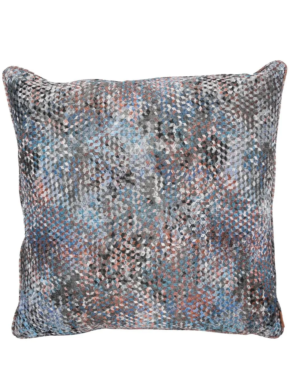 

Missoni Home geometric-jacquard cushion - Blue