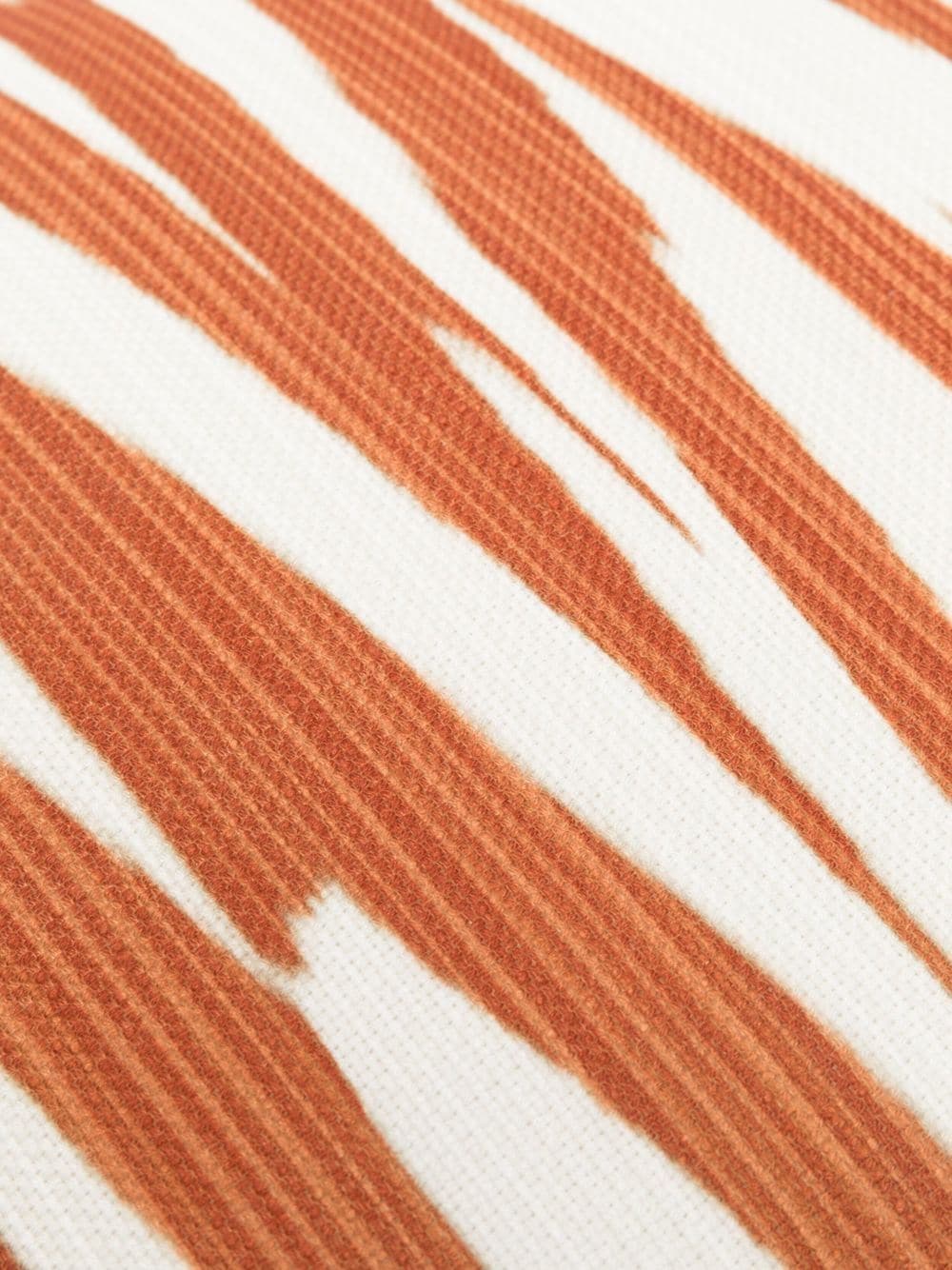 Shop Missoni Abstract-print Square Cushion In Orange