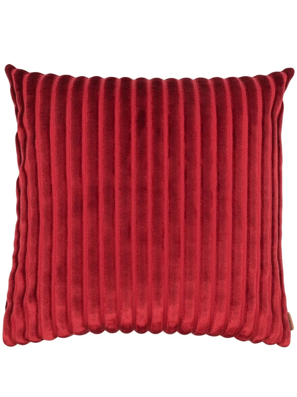 

Missoni Home panelled-design cushion - Red