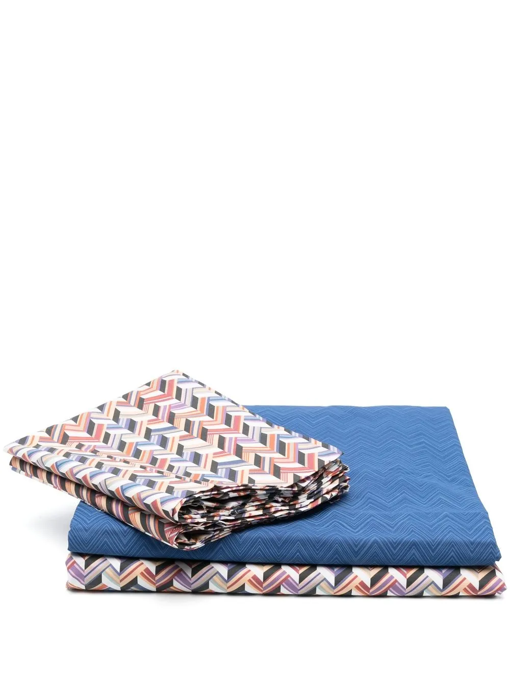 

Missoni Home striped bedding set - Blue