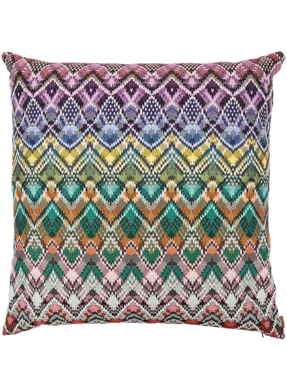 

Missoni Home Decorative abstract-pattern cushion - Purple