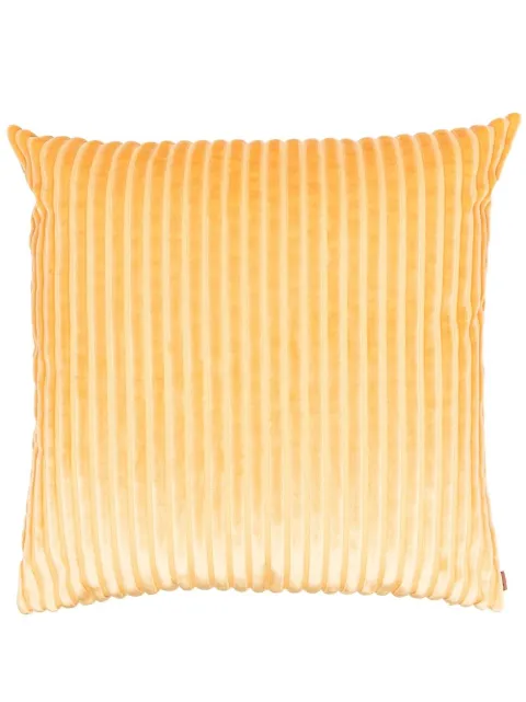 Missoni Home ribbed-velvet feather-down cushion
