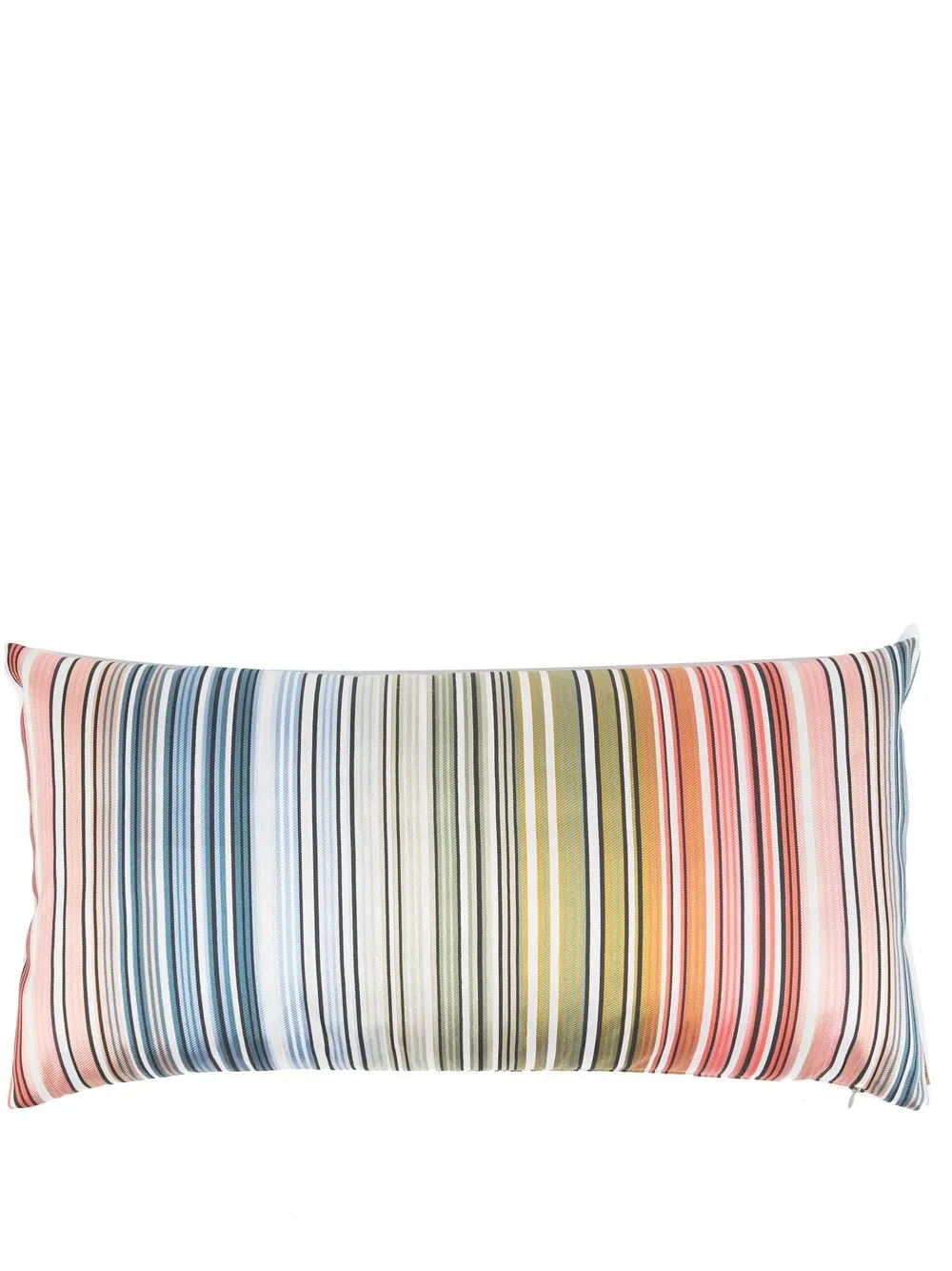 

Missoni Home striped padded cushion - Green