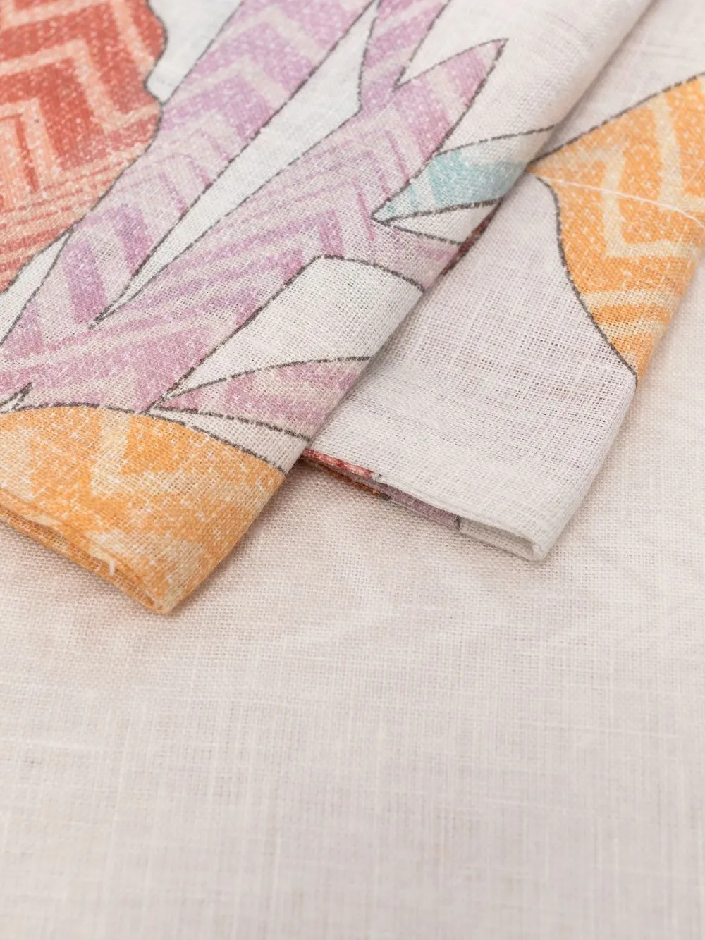 Missoni Home Beddengoed met patroon - Beige