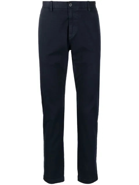 HUGO Calça chino com patch de logo