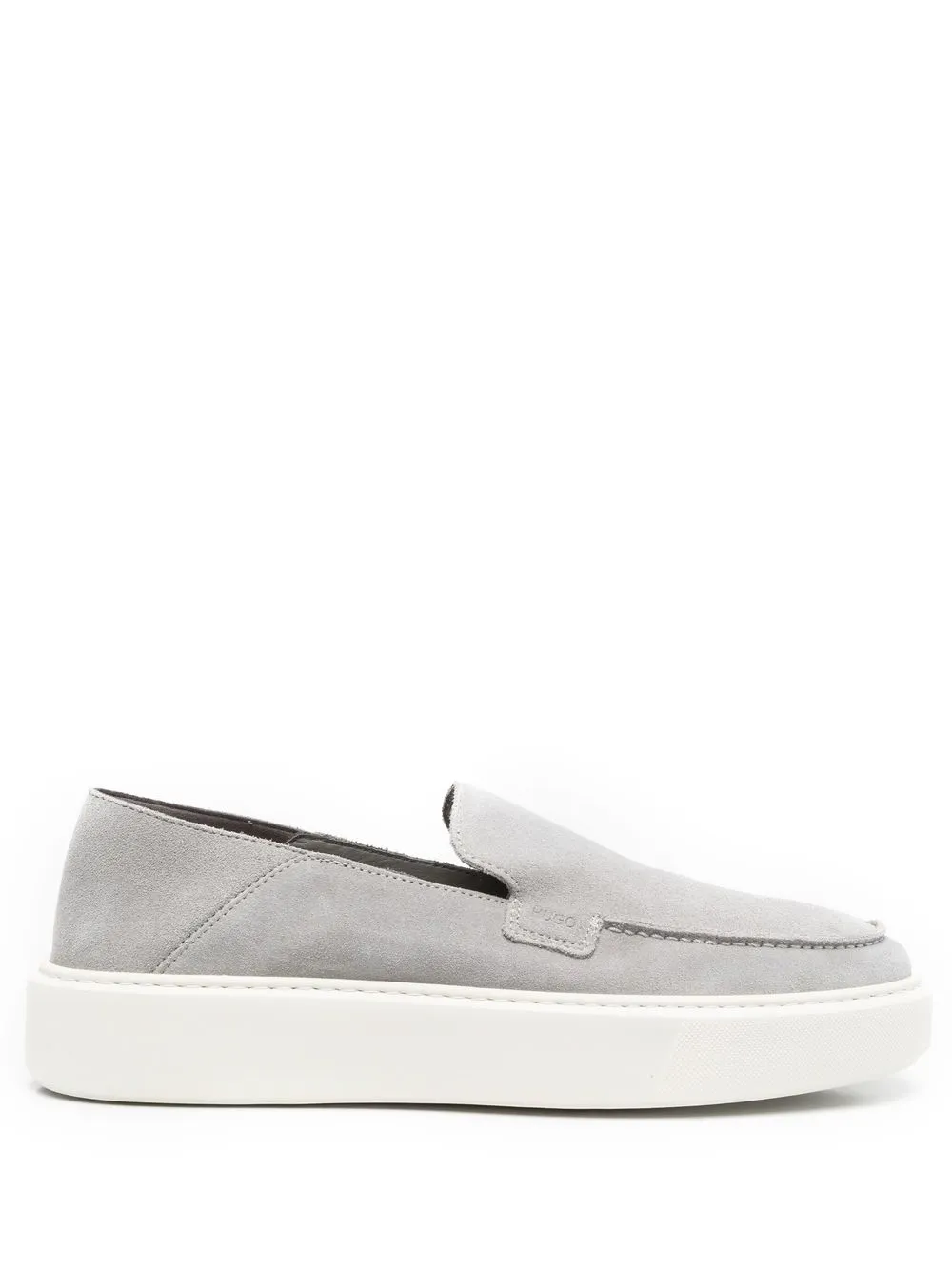 

HUGO slip-on suede sneakers - Grey