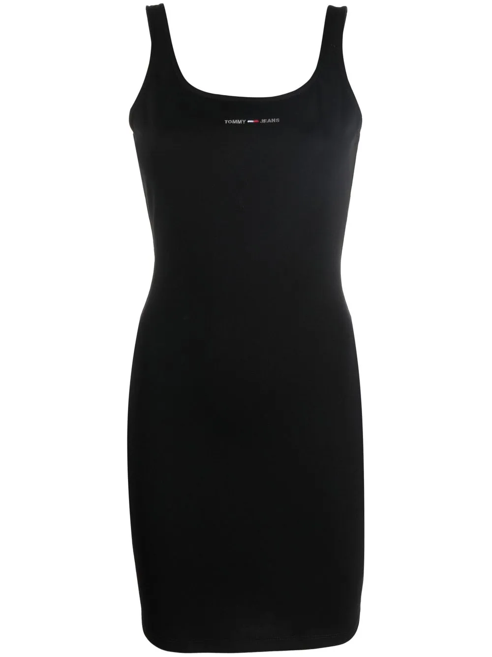 

Tommy Jeans vestido corto con logo bordado - Negro
