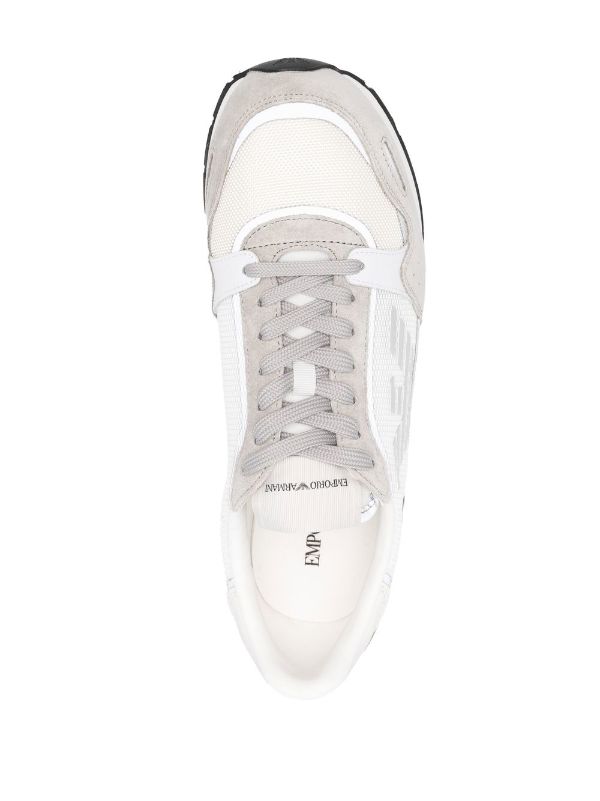 Emporio armani white best sale sneakers