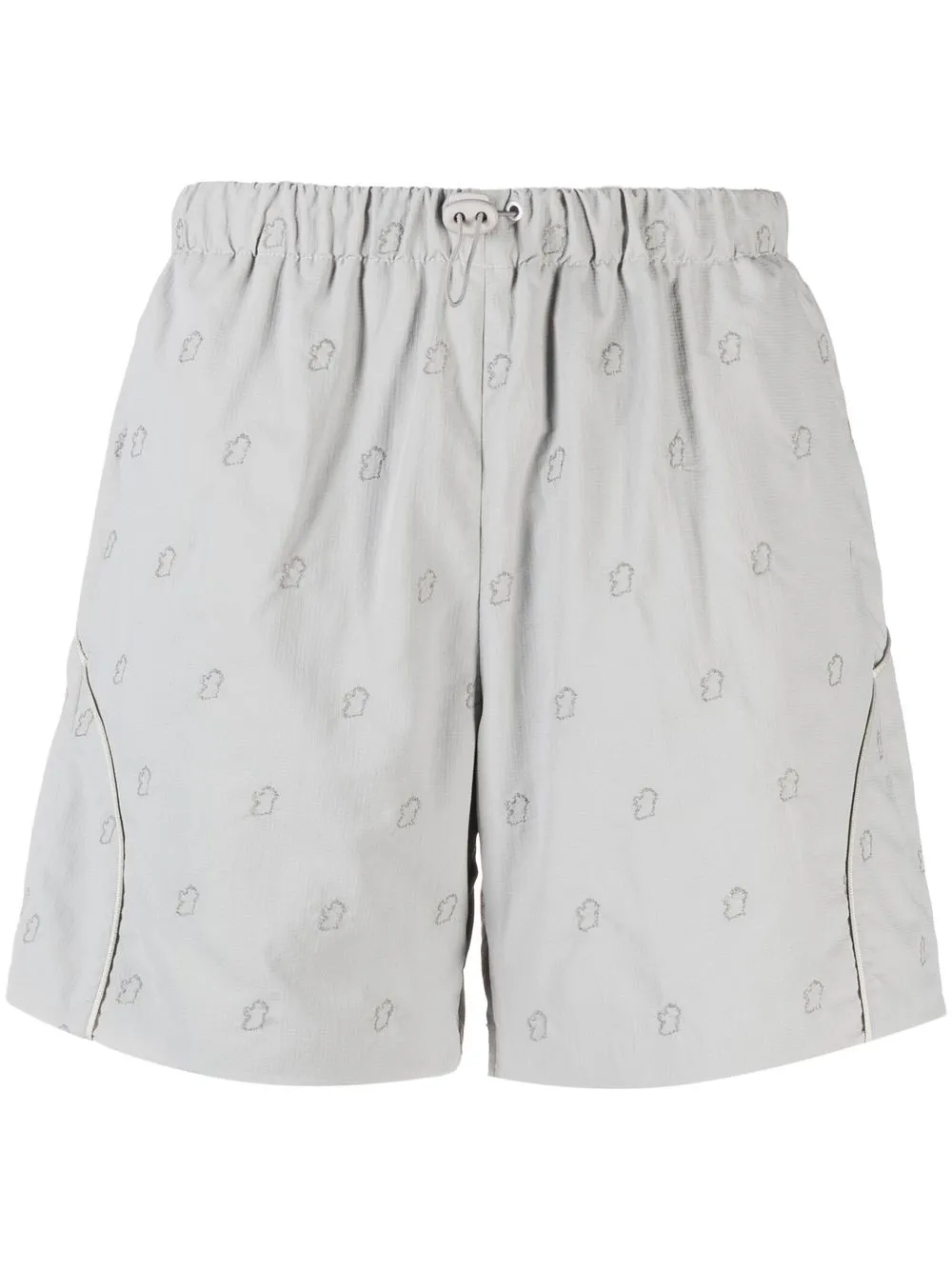 

Robyn Lynch reflective embroidered shorts - Grey