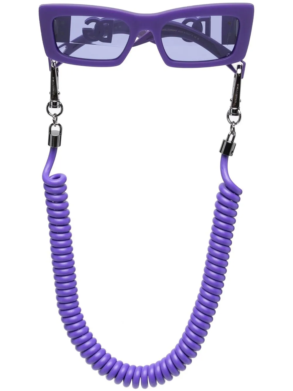 Dolce & Gabbana Eyewear lunettes de soleil à monture carrée - Violet