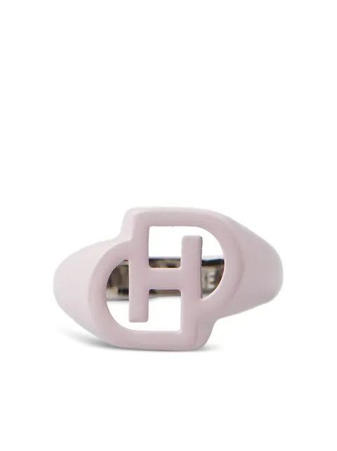 d'heygere anillo de sello con placa del logo