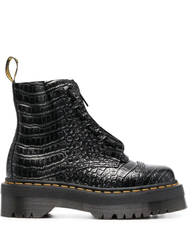 dr martens sinclair croc boots