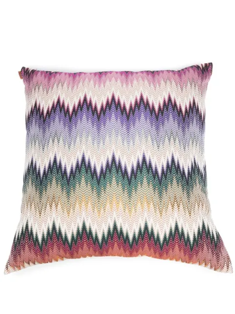 Missoni Home coussin à motif zigzag