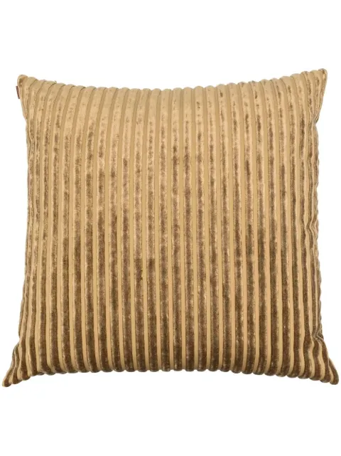 Missoni Home Rabat ribbed velvet cushion