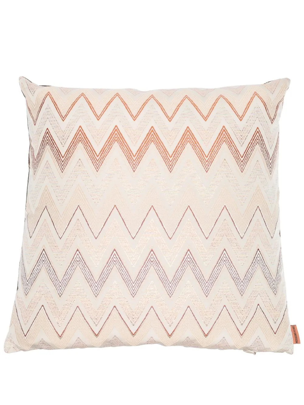 

Missoni Home cojín de 40 x 40 cm con motivo en zigzag - Neutro