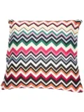 Missoni Home Belfast jacquard cushion (40x40cm) - Pink