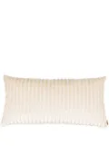 Missoni Home ribbed velvet cushion - Neutrals