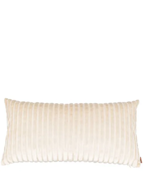Missoni Home ribbed velvet cushion 