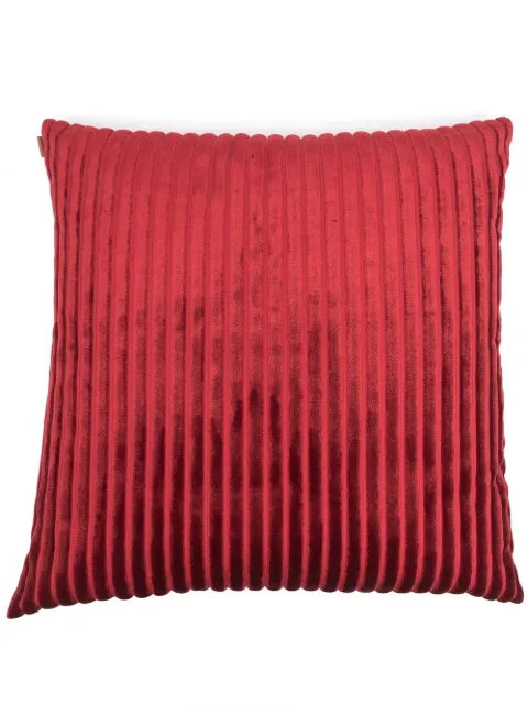 Missoni Home velvet ribbed cushion