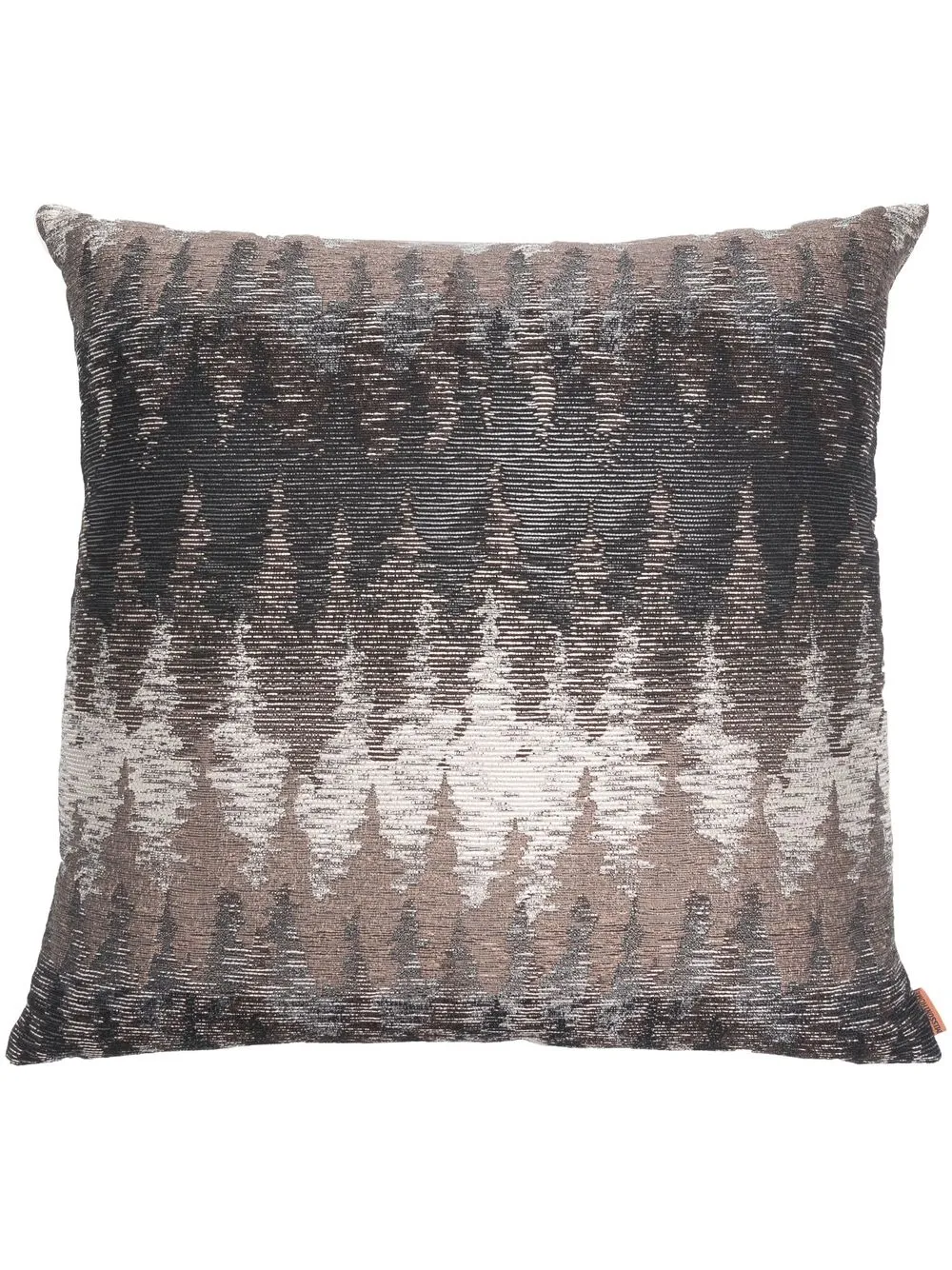 

Missoni Home zig-zag cushion - Brown