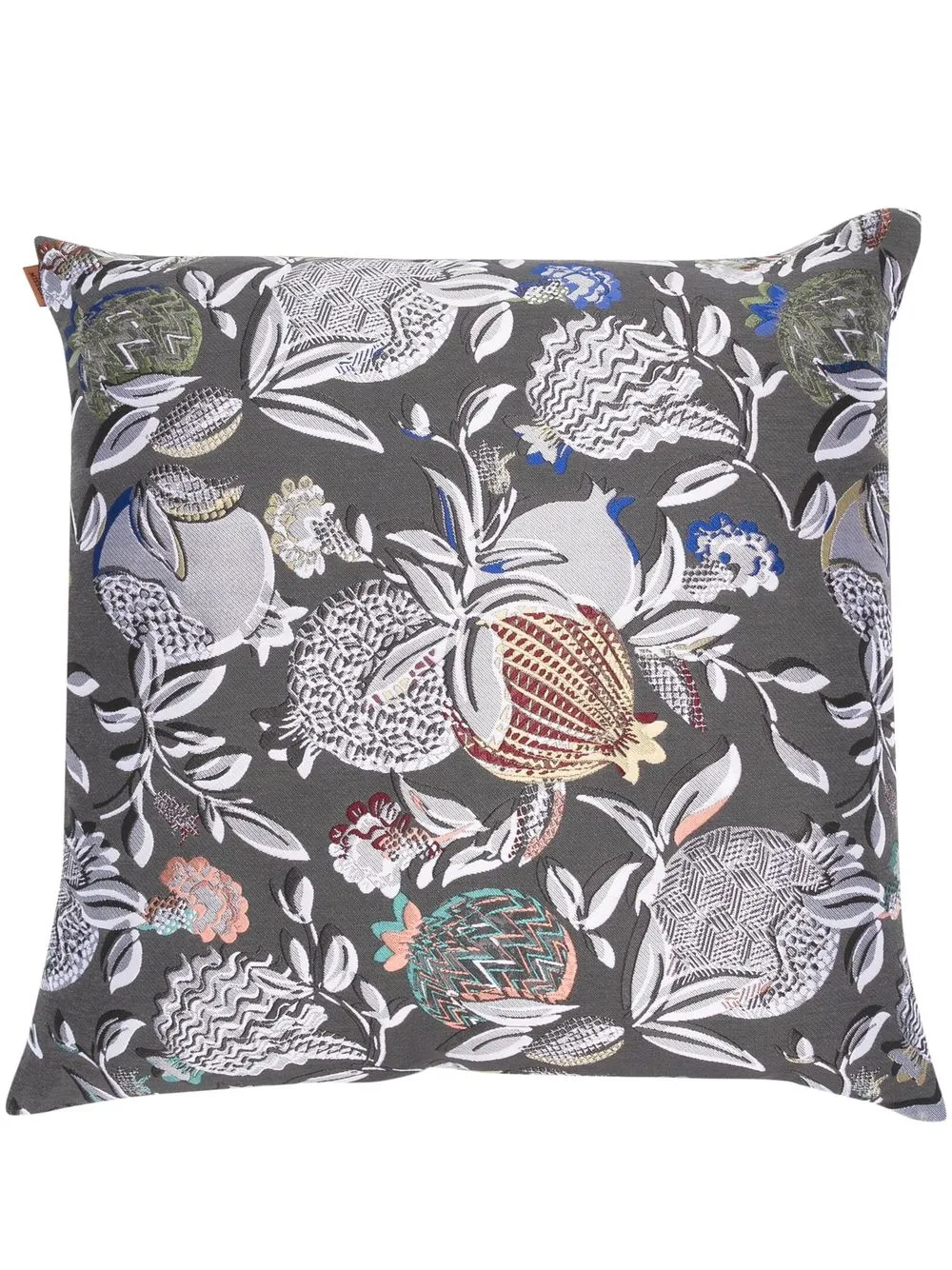 

Missoni Home Bekasi floral jacquard cushion - Grey