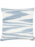 Missoni Home Atacama striped cushion - Blue