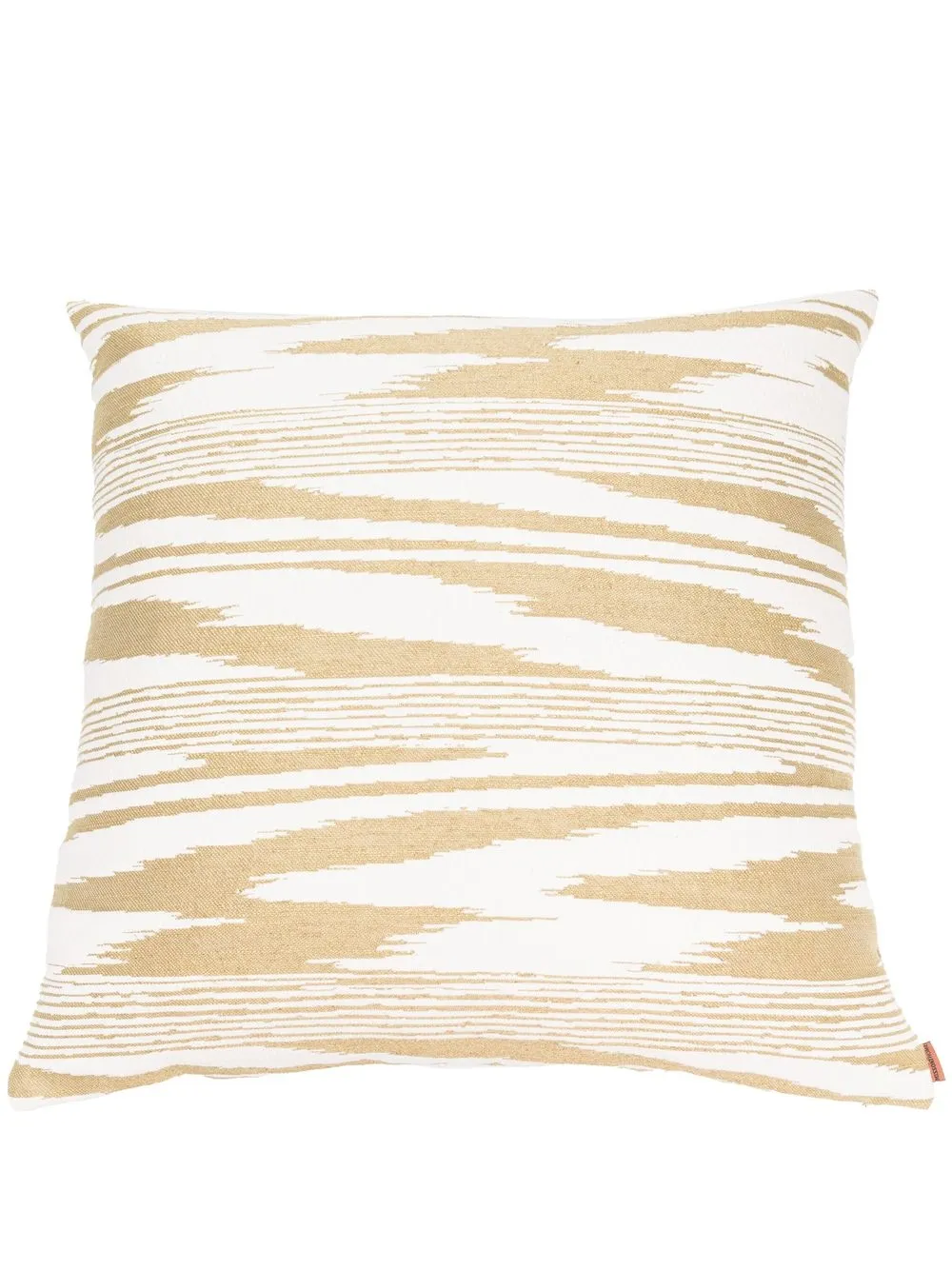 

Missoni Home Safi two-tone cushion - White