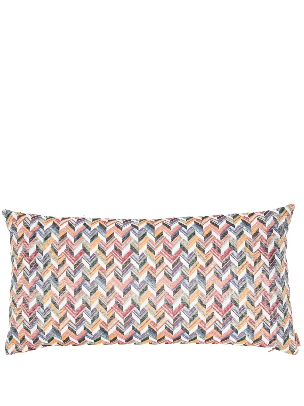 

Missoni Home zig-zag feather-down cushion - White