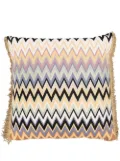 Missoni Home Margot zigzag-woven cushion - Green