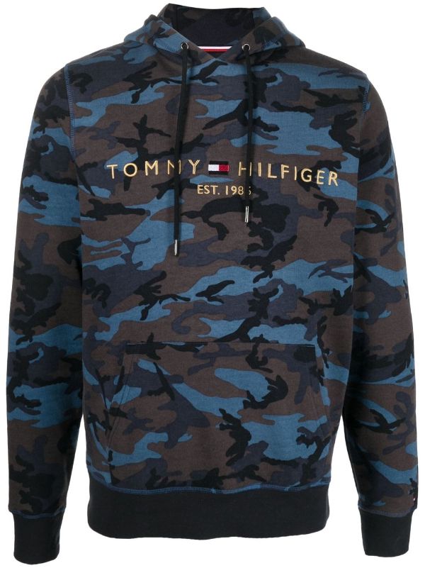 tommy hilfiger camouflage hoodie