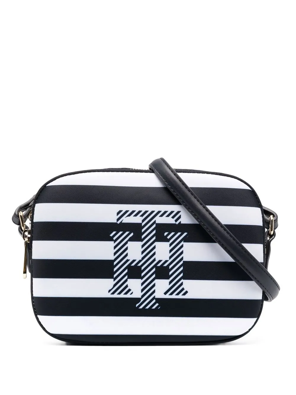 

Tommy Hilfiger bolsa crossbody con logo estampado - Azul