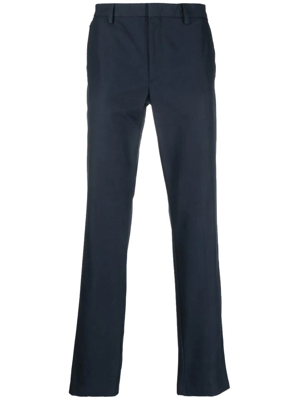 

BOSS skinny-cut logo-patch trousers - Blue