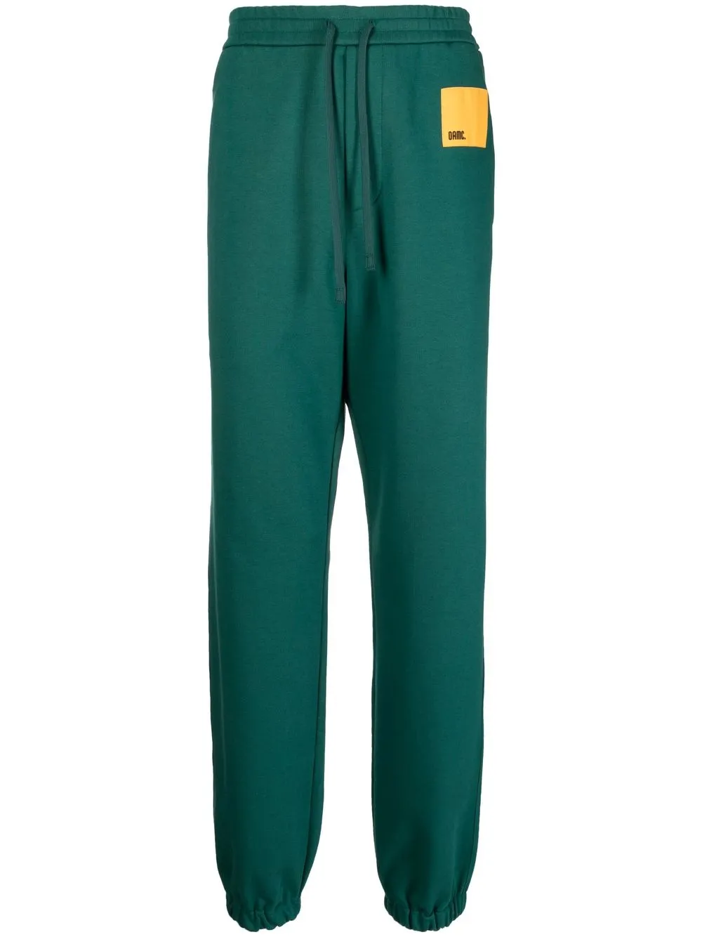 

OAMC Studio logo-patch track pants - Green