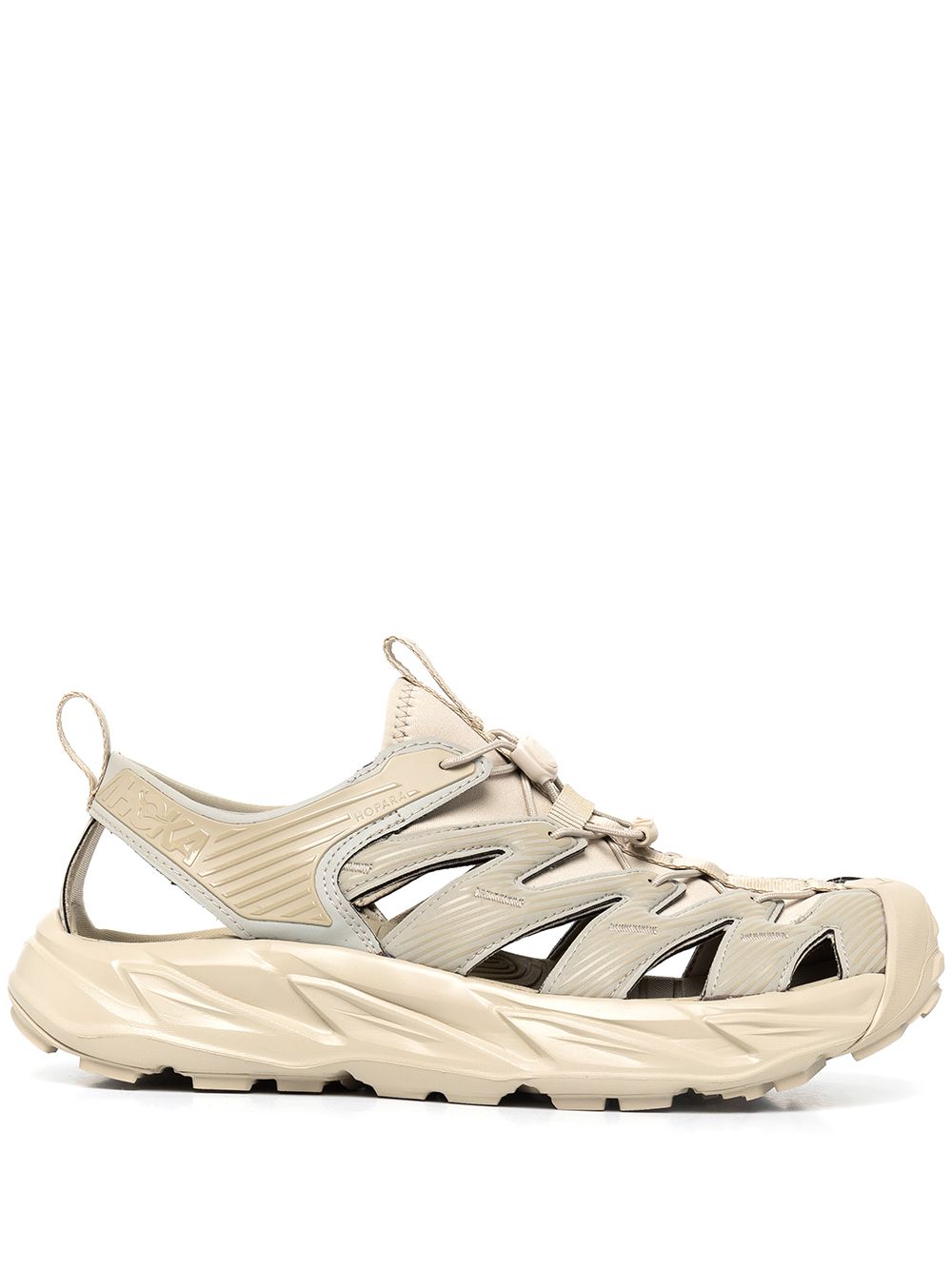Shop Hoka One One Hopara Low-top Sneakers In Nude
