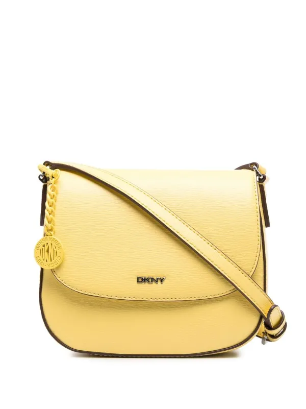 dkny yellow crossbody bag