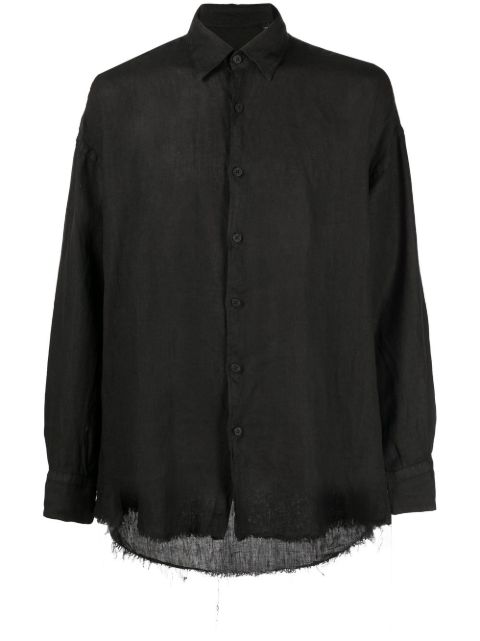 denimist frayed edge shirt