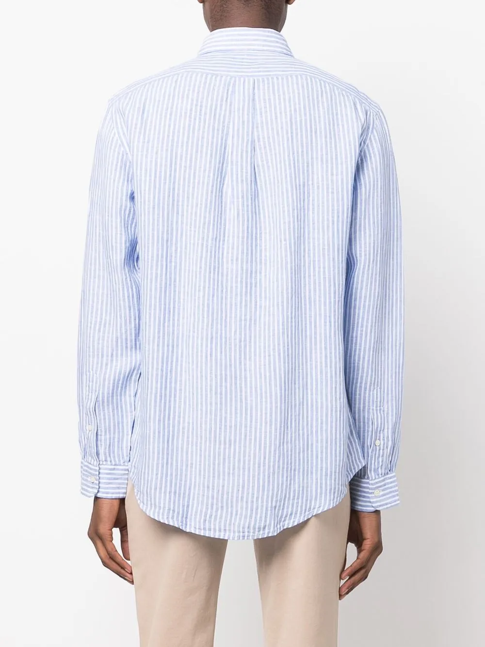 Polo Ralph Lauren Gestreept overhemd Blauw