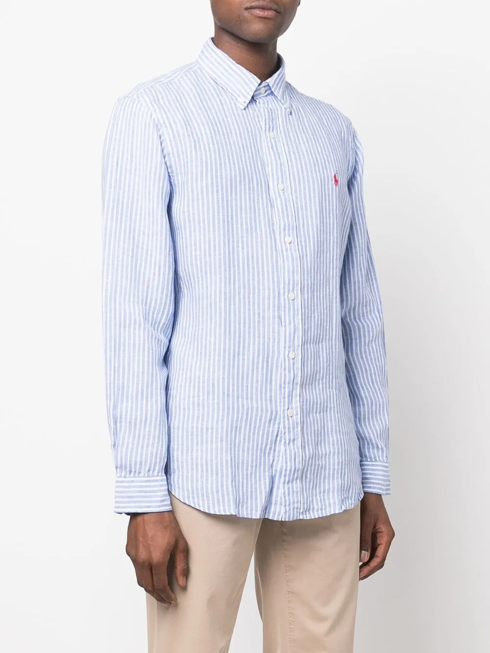 Polo Ralph Lauren Gestreept overhemd Blauw