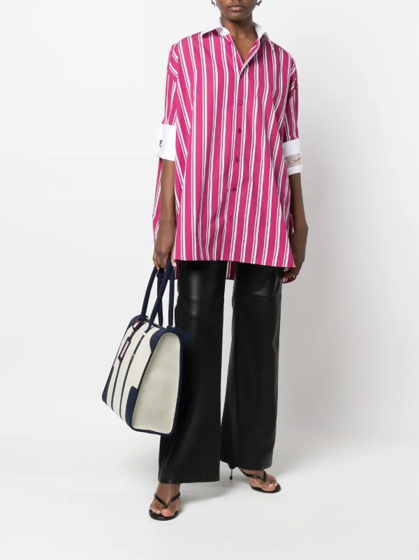 Raf Simons Oversized Striped Shirt 