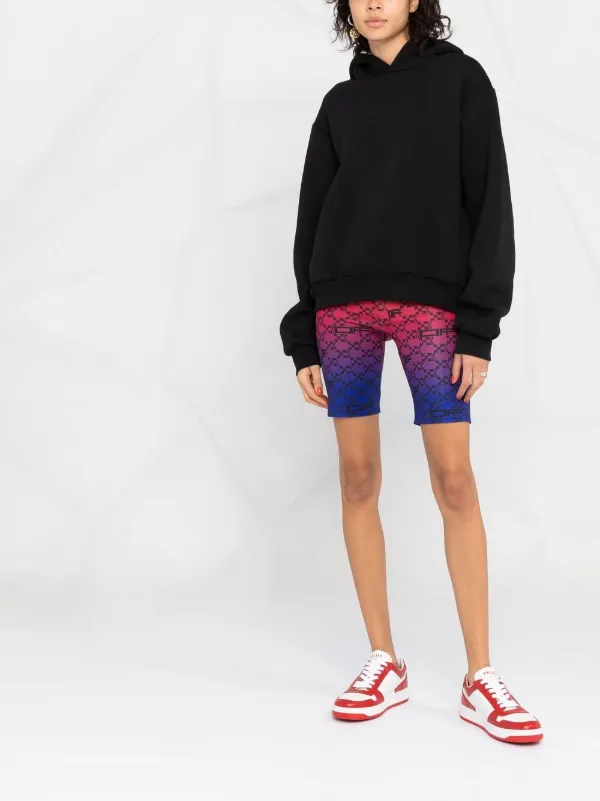 Off-White オフホワイト モノグラム サイクリングショーツ | レッド