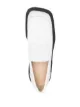 Proenza Schouler crocodile-embossed leather loafers