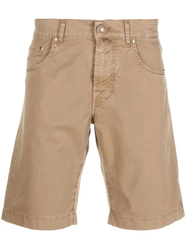 Jacob Cohen logo-patch denim-shorts 
