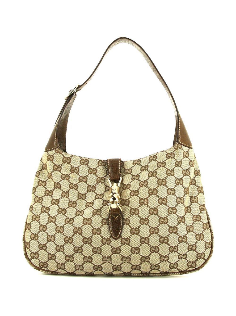 

Gucci Pre-Owned monogram Jackie shoulder bag - Brown