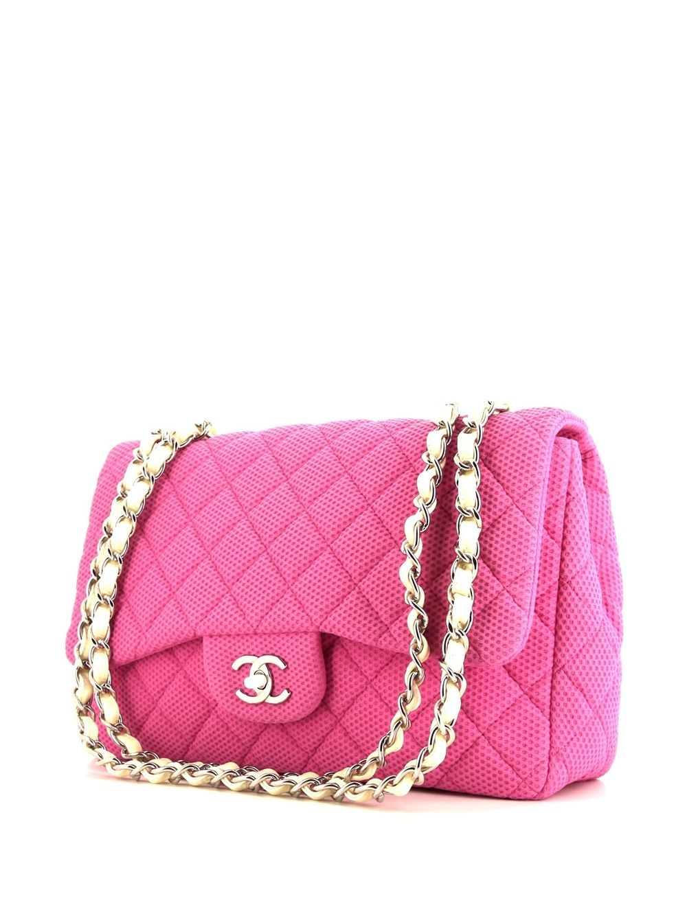 Affordable HOT SALE CHANEL 2010 Timeless Classic Flap shoulder bag Women