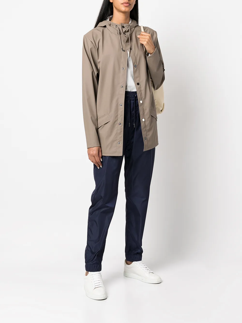 Rains Regenjas met capuchon - Bruin
